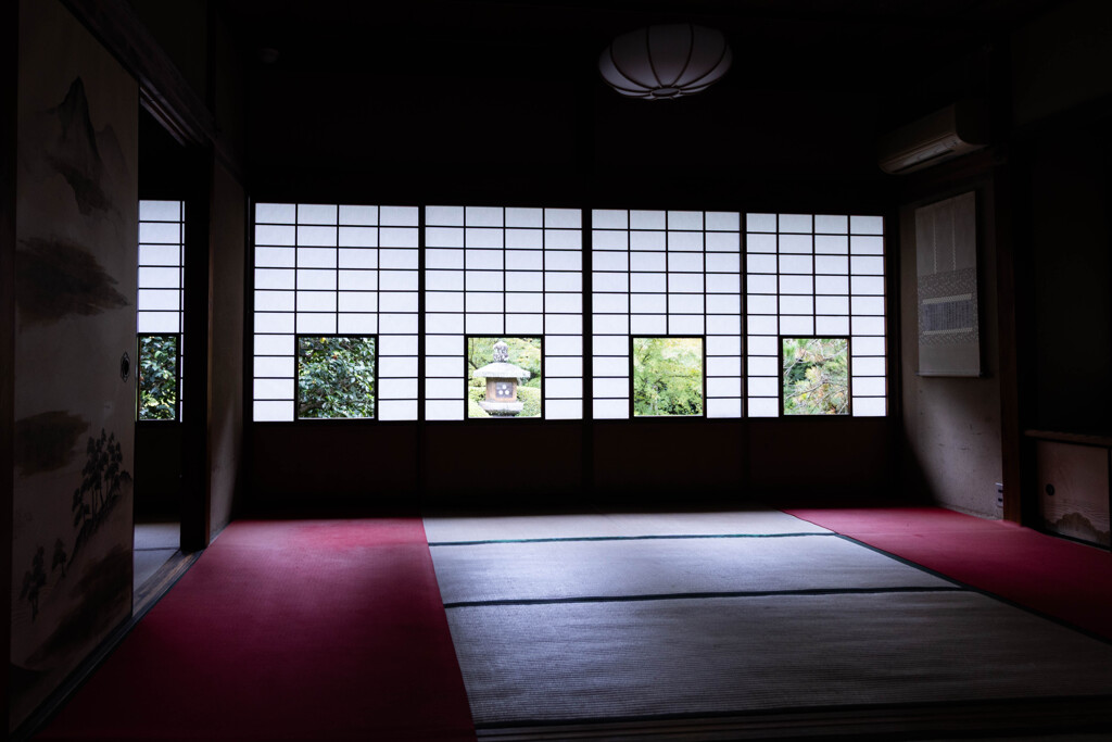雲龍院 しきしの景色