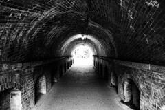 煉瓦のトンネル