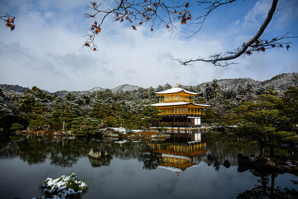 冬の金閣寺　Ⅴ