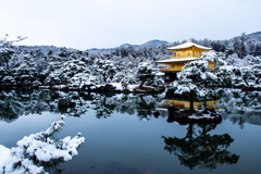 『雪の金閣寺』