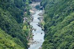 保津峡展望台からの景色　Ⅱ