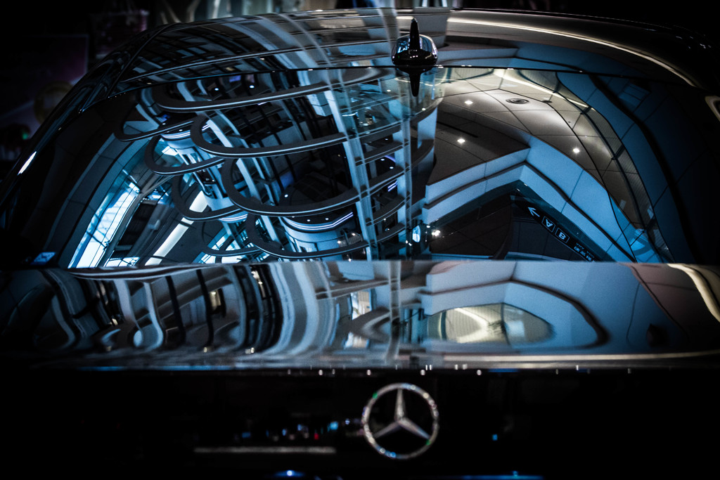 On Mercedes