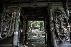 湖東三山・百済寺　－仁王門