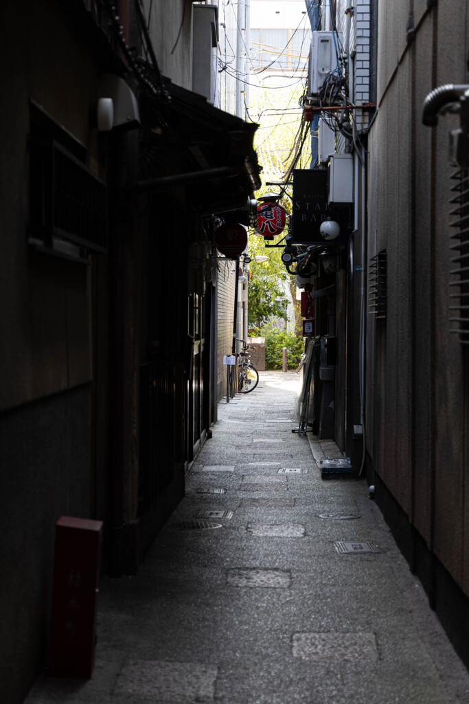 先斗町の路地景色　Ⅲ