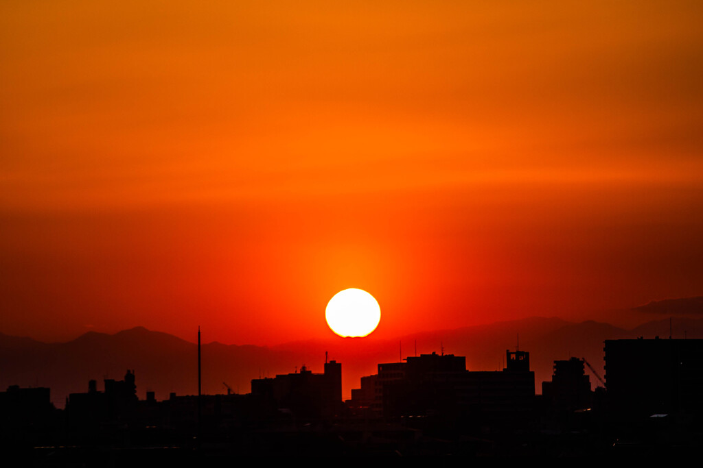 『夕陽』