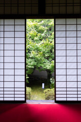 雲龍院 掛軸の景色