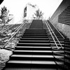 upstairs