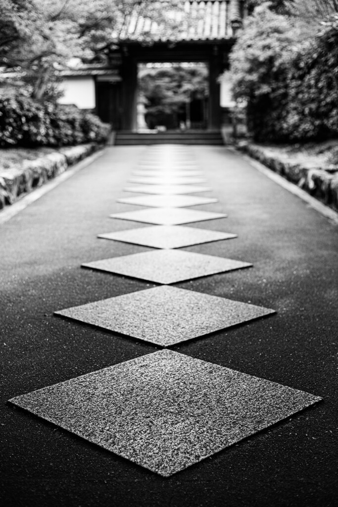 最勝院参道の石畳　Ⅱ