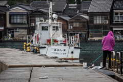 雨の伊根　Ⅴ