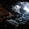 三段壁洞窟・海からの入口