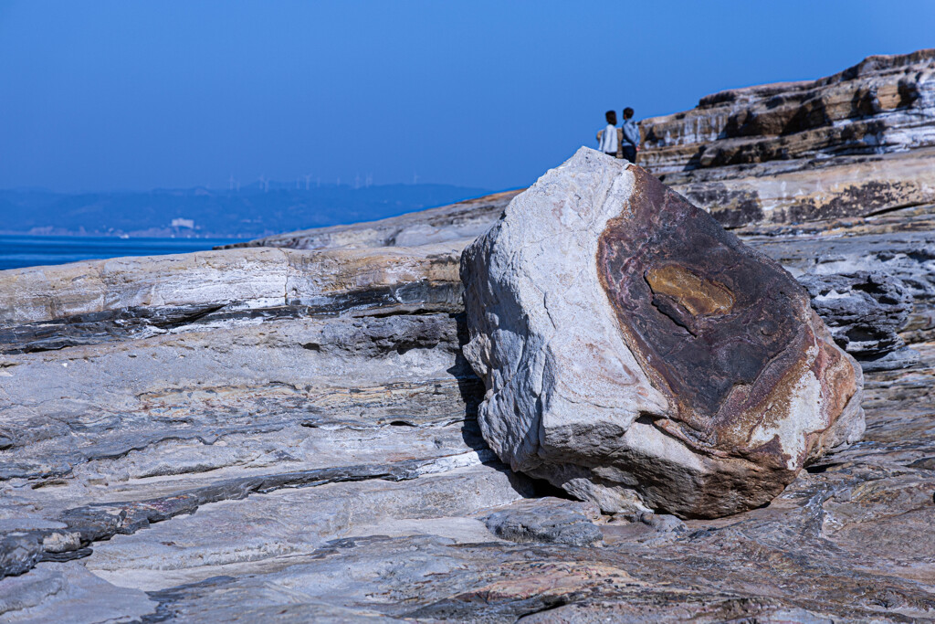 白浜の千畳敷で　Ⅱ