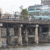 雪の三条大橋