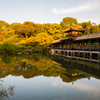 平安神宮神苑・泰平閣（橋殿）