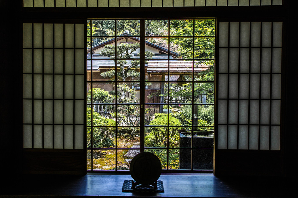 京都・圓光寺にて