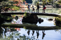 六義園にて　③