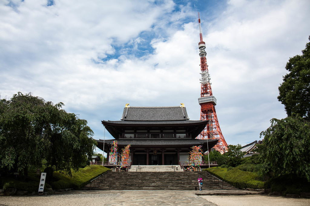 増上寺×東京タワー