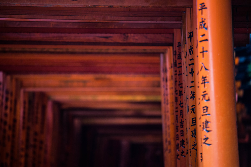 千本鳥居で　Ⅱ