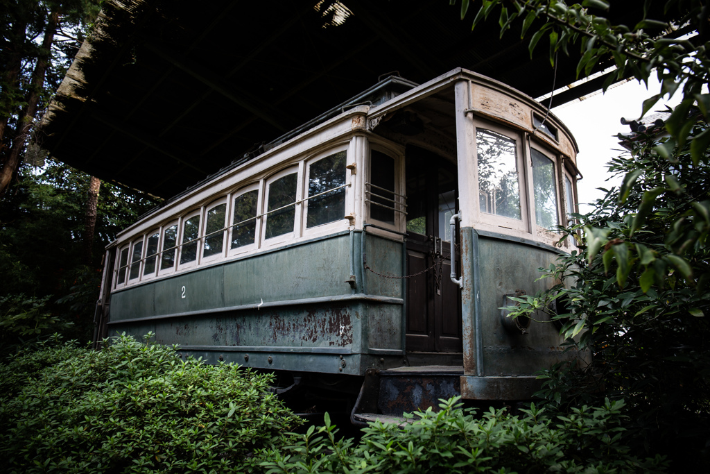 The First Train in Japan.