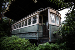 The First Train in Japan.