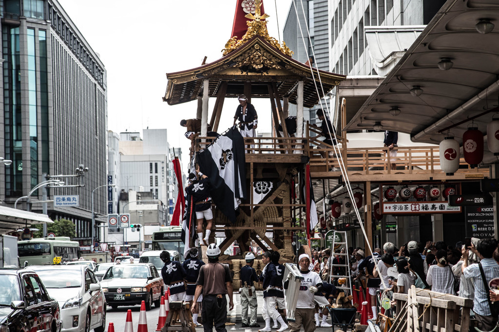 巡行が終わって･･･。