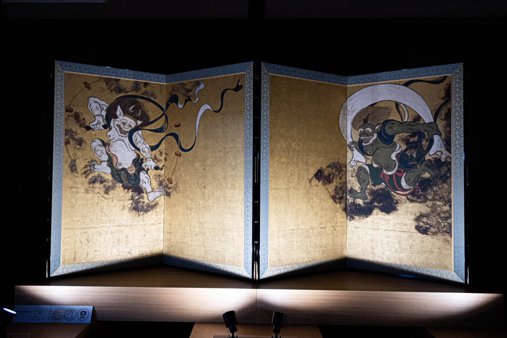 風神雷神図屏風