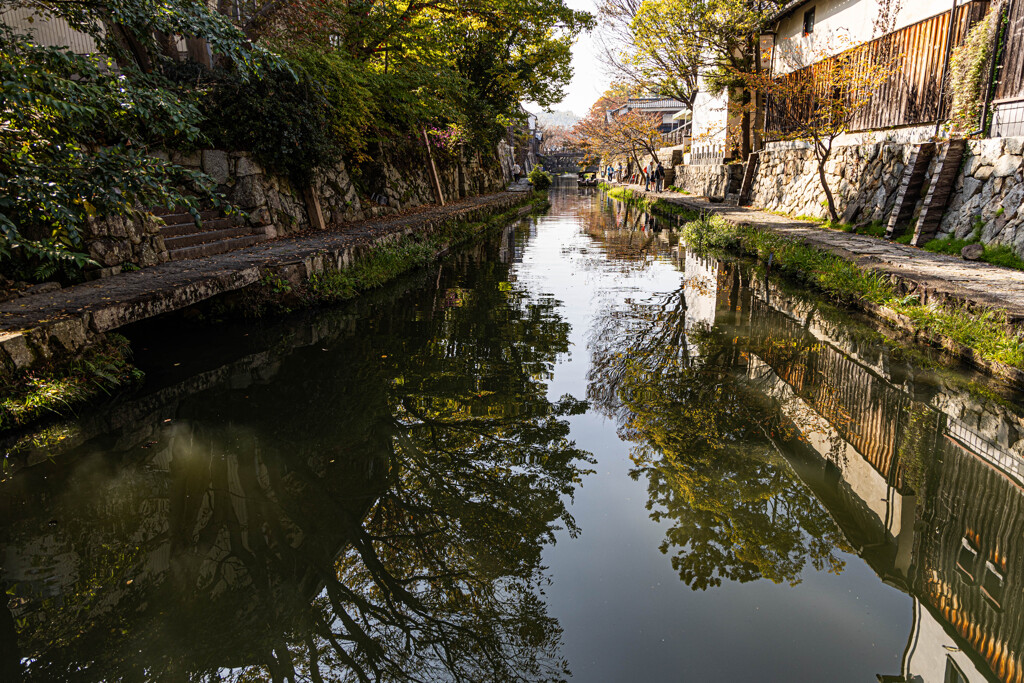 秋の八幡堀にて　Ⅳ