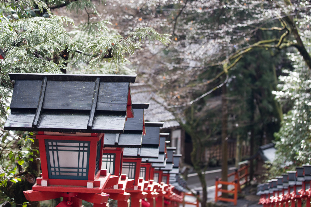 貴船神社参道で。Ⅱ