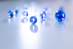 Marbles on the table