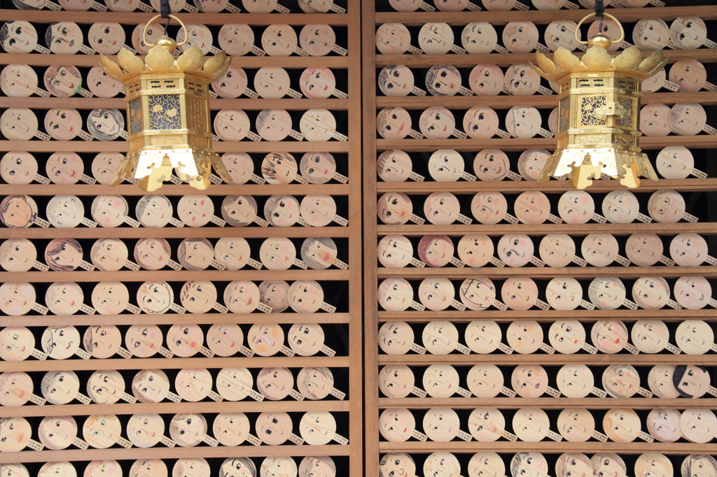 河合神社で美人祈願