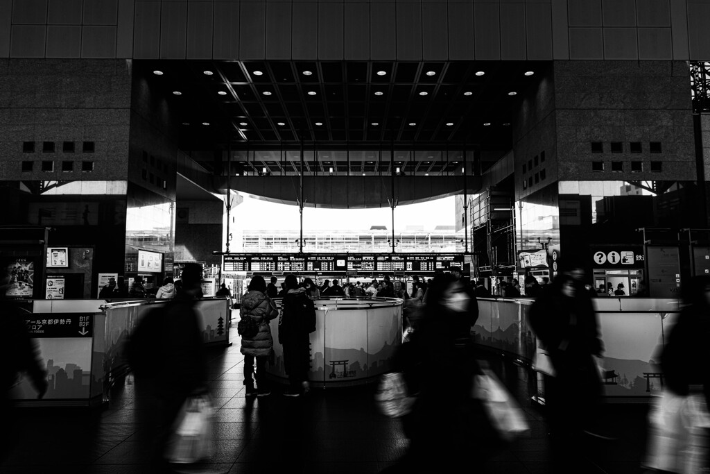 京都駅にて　Ⅱ