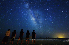 満天の星空