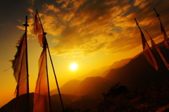 夕暮れ
