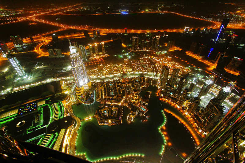 ドバイの夜景