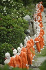 僧侶の列