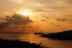 天草の夕景