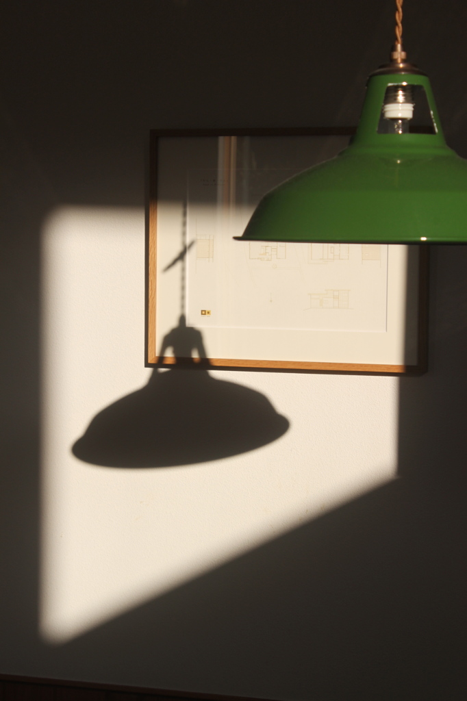 日差し差し込む