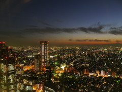 東京夕景