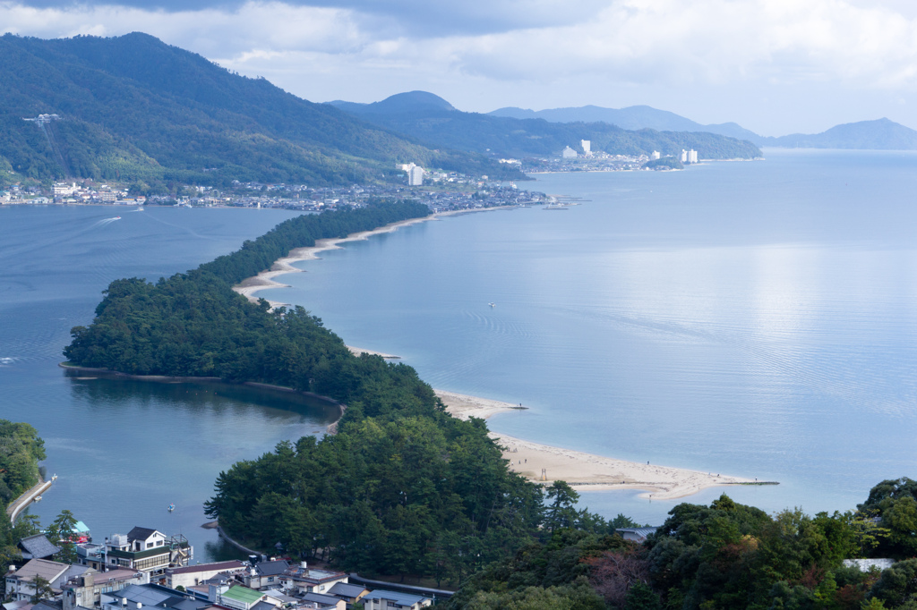 天橋立の展望台より