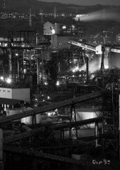 室蘭工場夜景１１