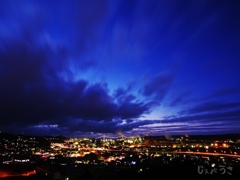 室蘭工場夜景１３