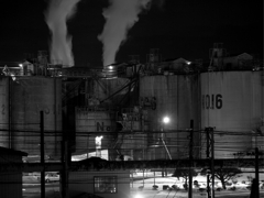 室蘭工場夜景１７