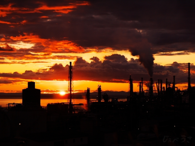 室蘭工場夜景６