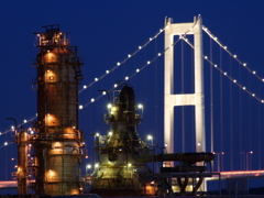 室蘭工場夜景１０