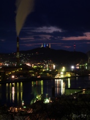 室蘭工場夜景１５
