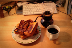 甘い晩ご飯