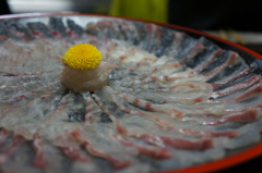 鯛のお刺身