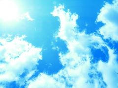 雲。