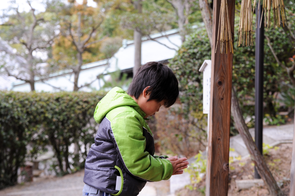 初めての初詣