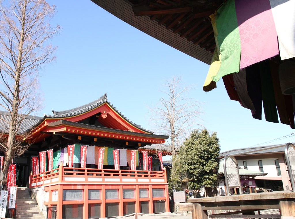 冬の高幡不動尊