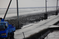 長部田海床路